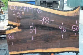 022719-06 Oregon Black Walnut Slab