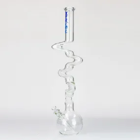 28" Xtream Zig Zag Bong 7mm Glass