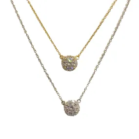 Adriene Round Classic Necklace