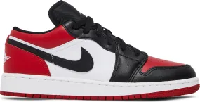 Air Jordan 1 Low GS "BRED TOE"