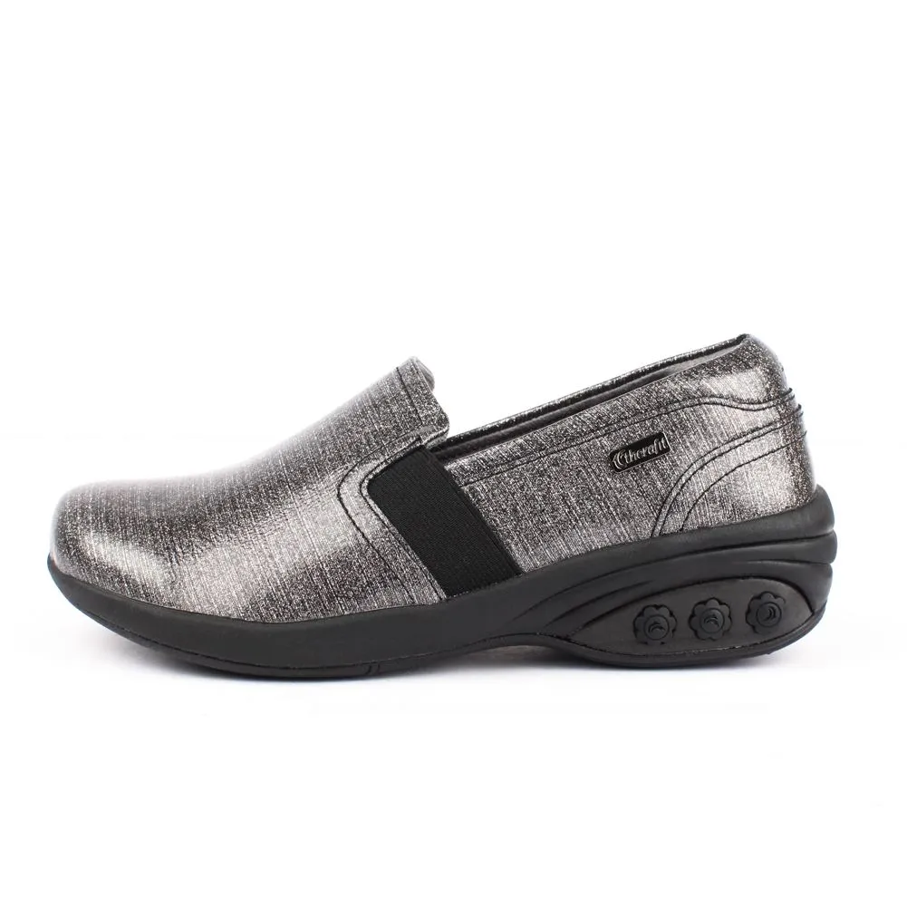 Annie Limited Edition Women's Slip Resistant Leather Slip On