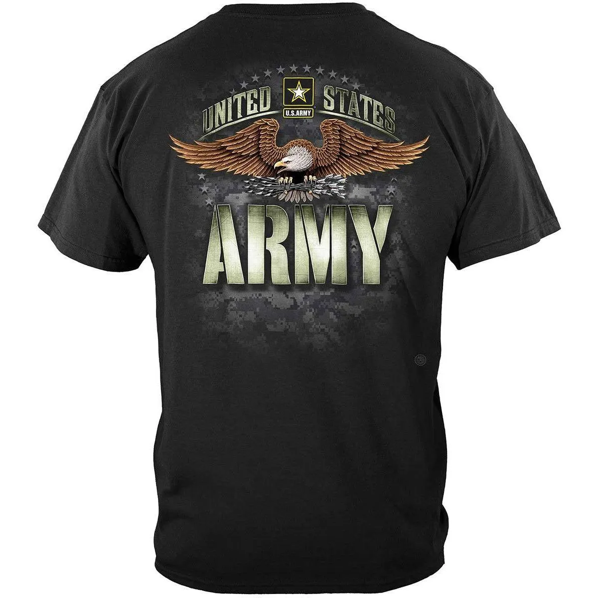 Army Strong Black T-Shirt