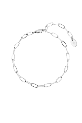 Bicycle Chain Bracelet Silver