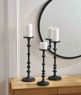 Black Metal Candlestick