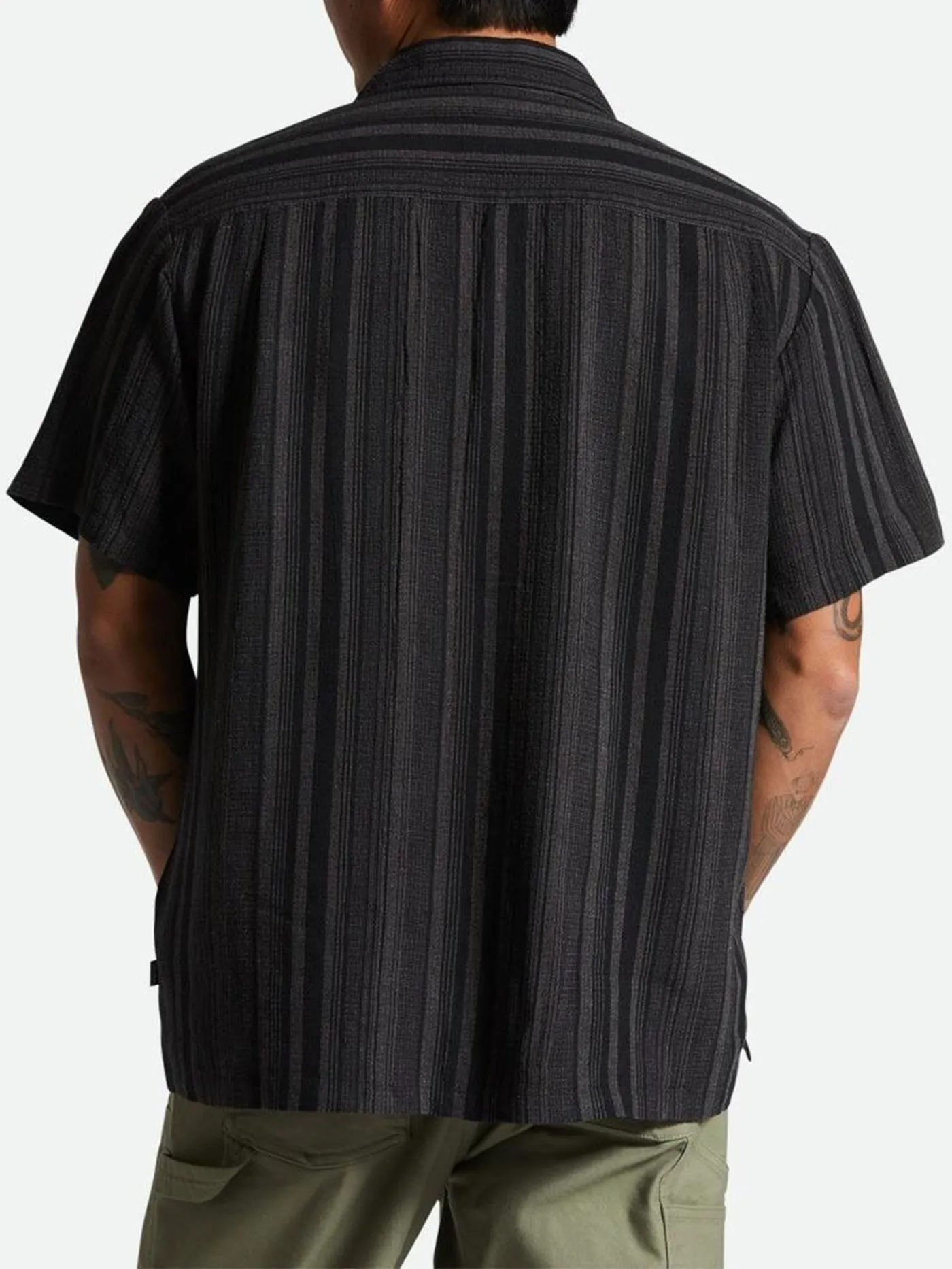 Bunker Seersucker Short Sleeve Buttondown Shirt