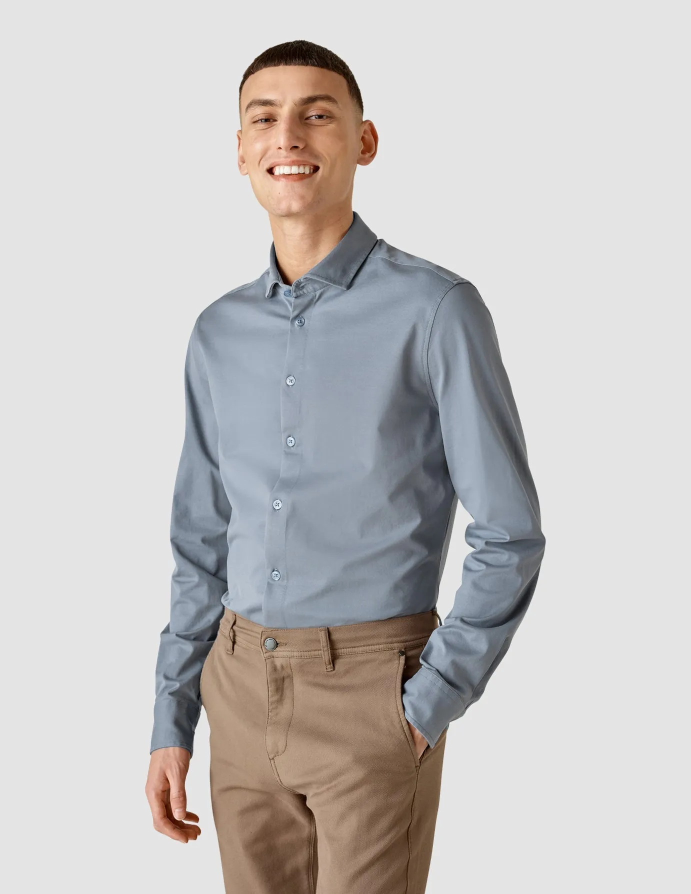 Classic Shirt Blue Mirage Slim