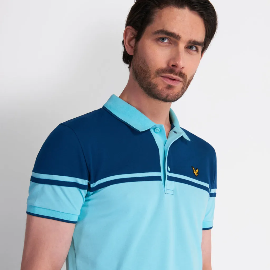 Croft Polo Pale Marine