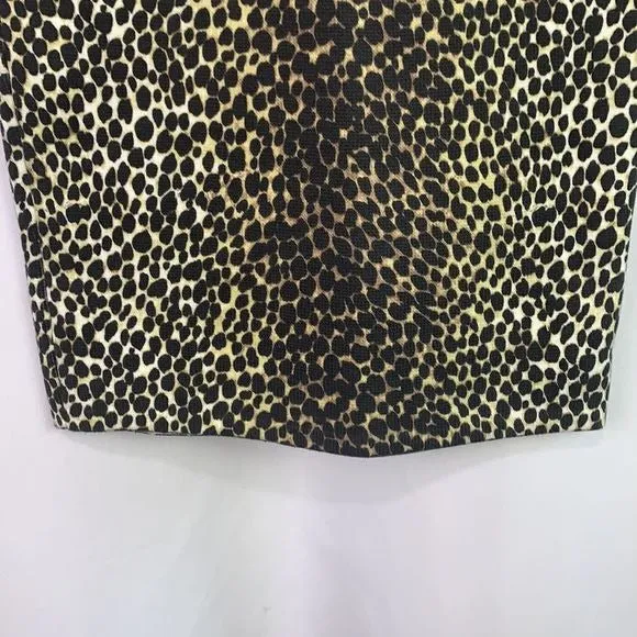 DolceandGabbana animal print stretch pencil skirt