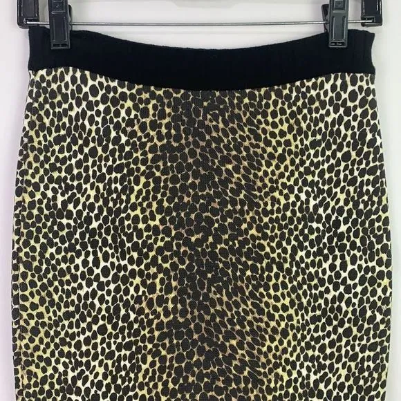 DolceandGabbana animal print stretch pencil skirt