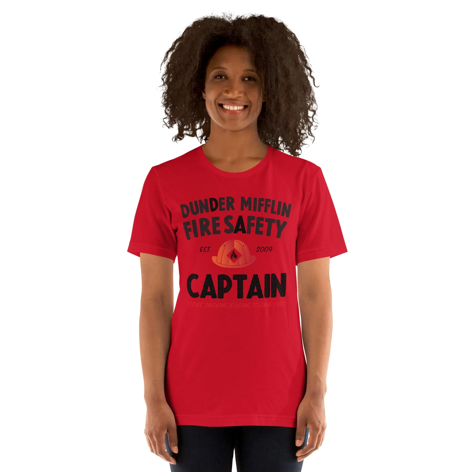 Dunder Mifflin Fire Safety Captain - T-Shirt