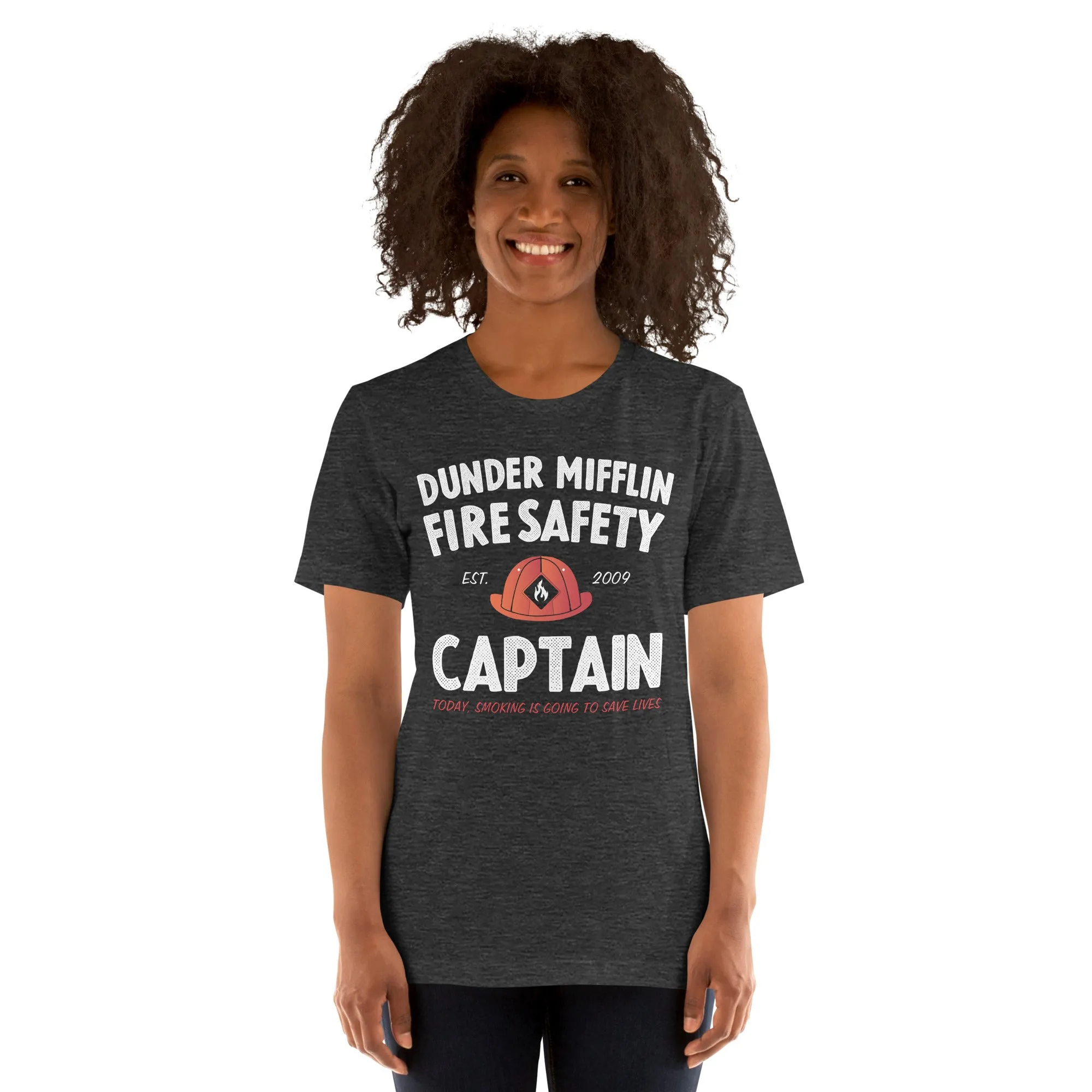 Dunder Mifflin Fire Safety Captain - T-Shirt