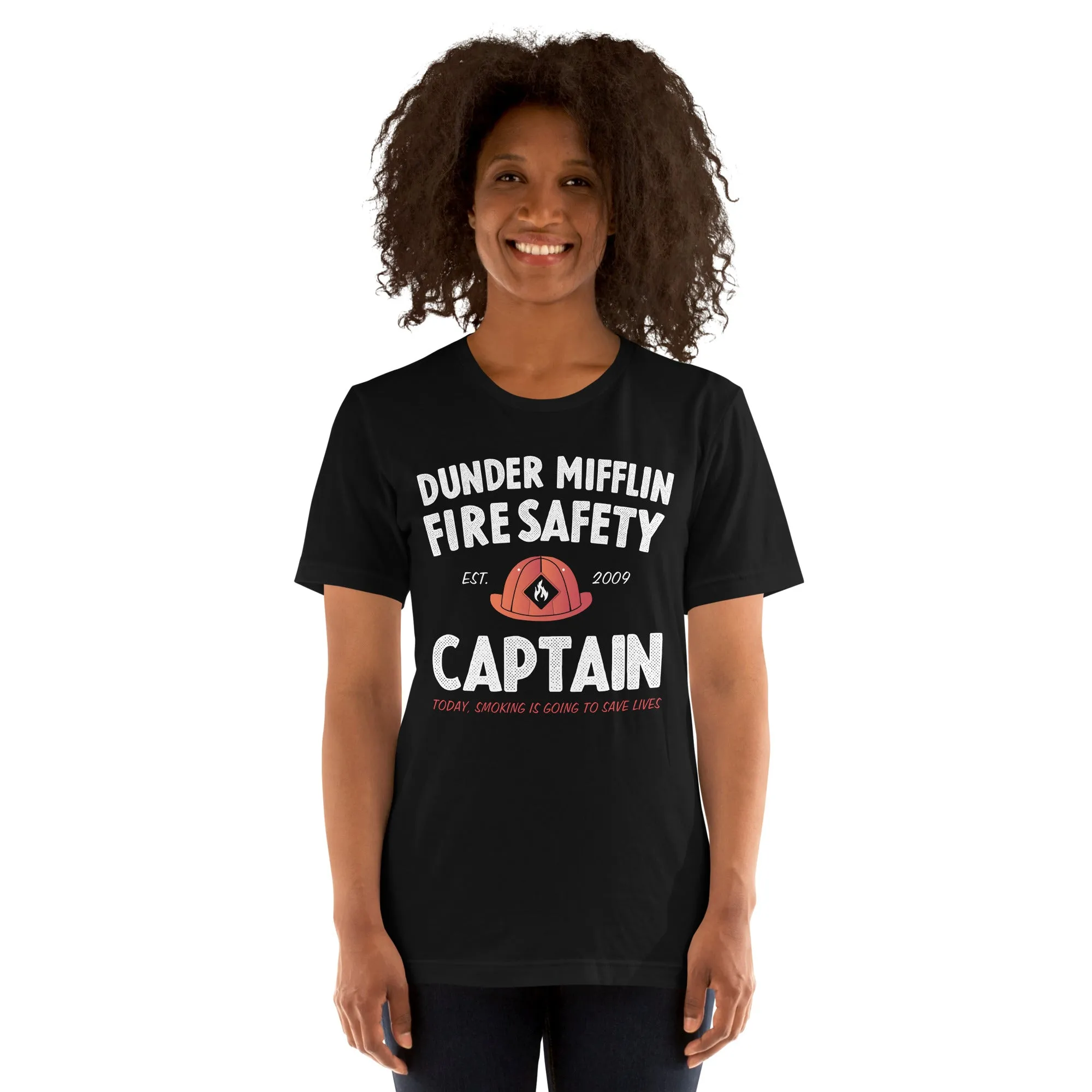 Dunder Mifflin Fire Safety Captain - T-Shirt