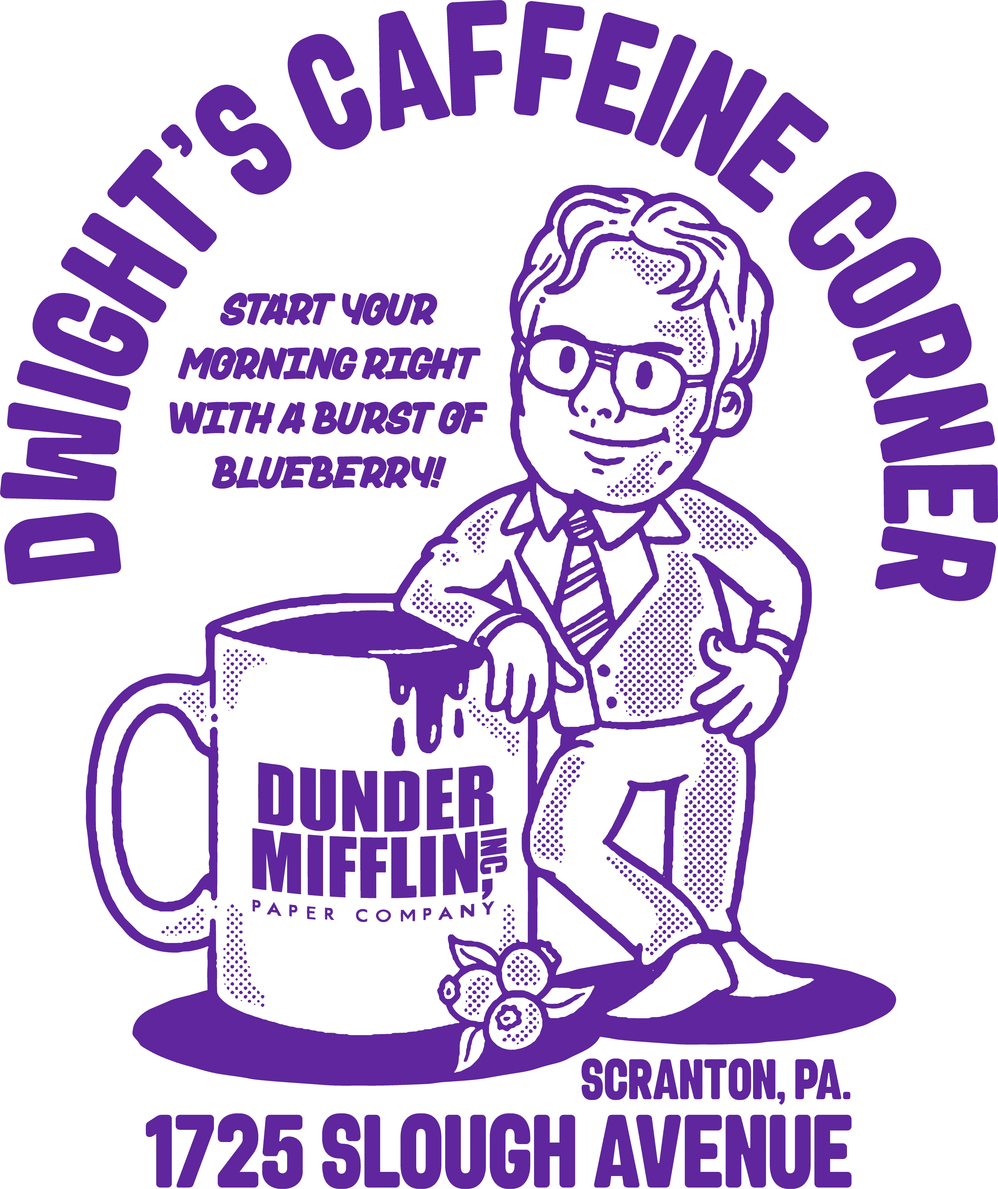 Dwight's Caffeine Corner T-Shirt