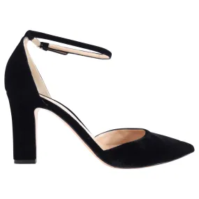 Gianvito Rossi Black Velvet D'Orsay Pumps - 39 / 8.5