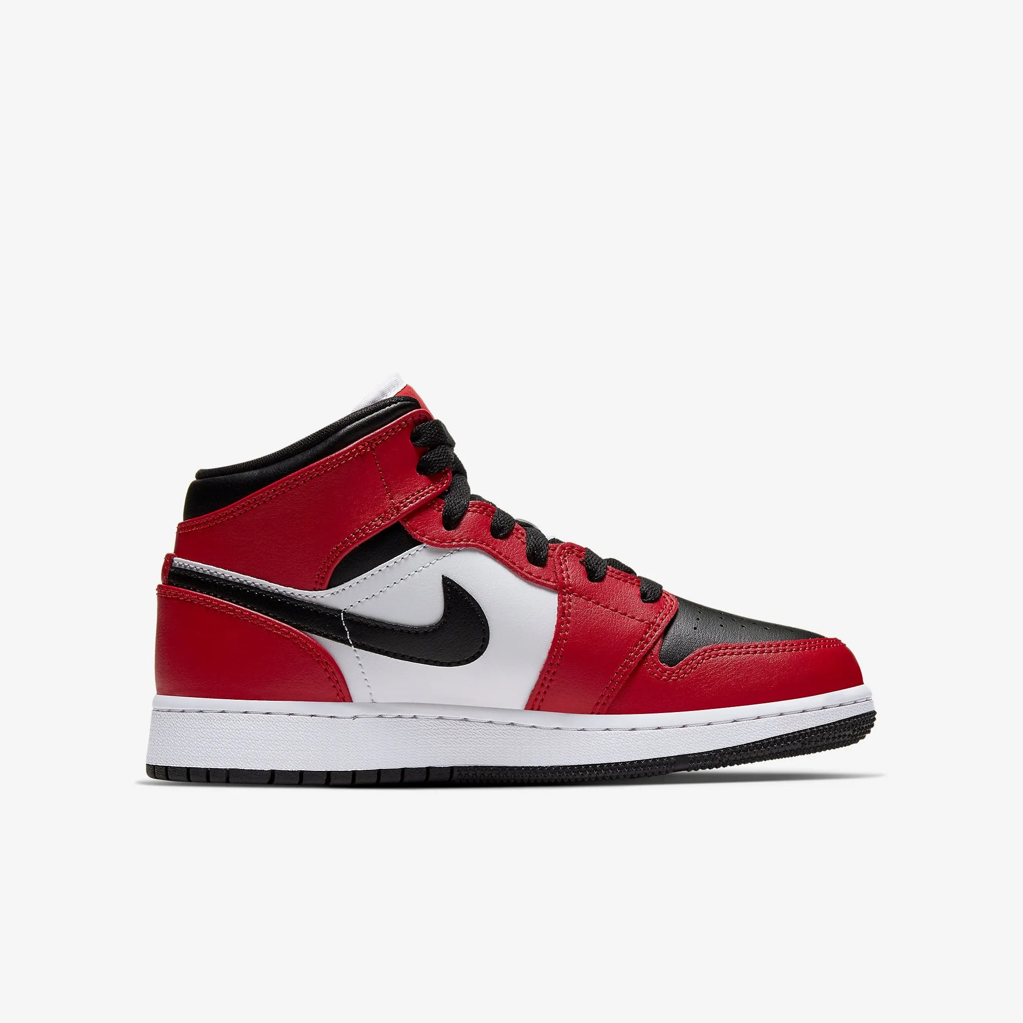 (GS) Air Jordan 1 Mid 'Chicago Black Toe' (2020) 554725-069