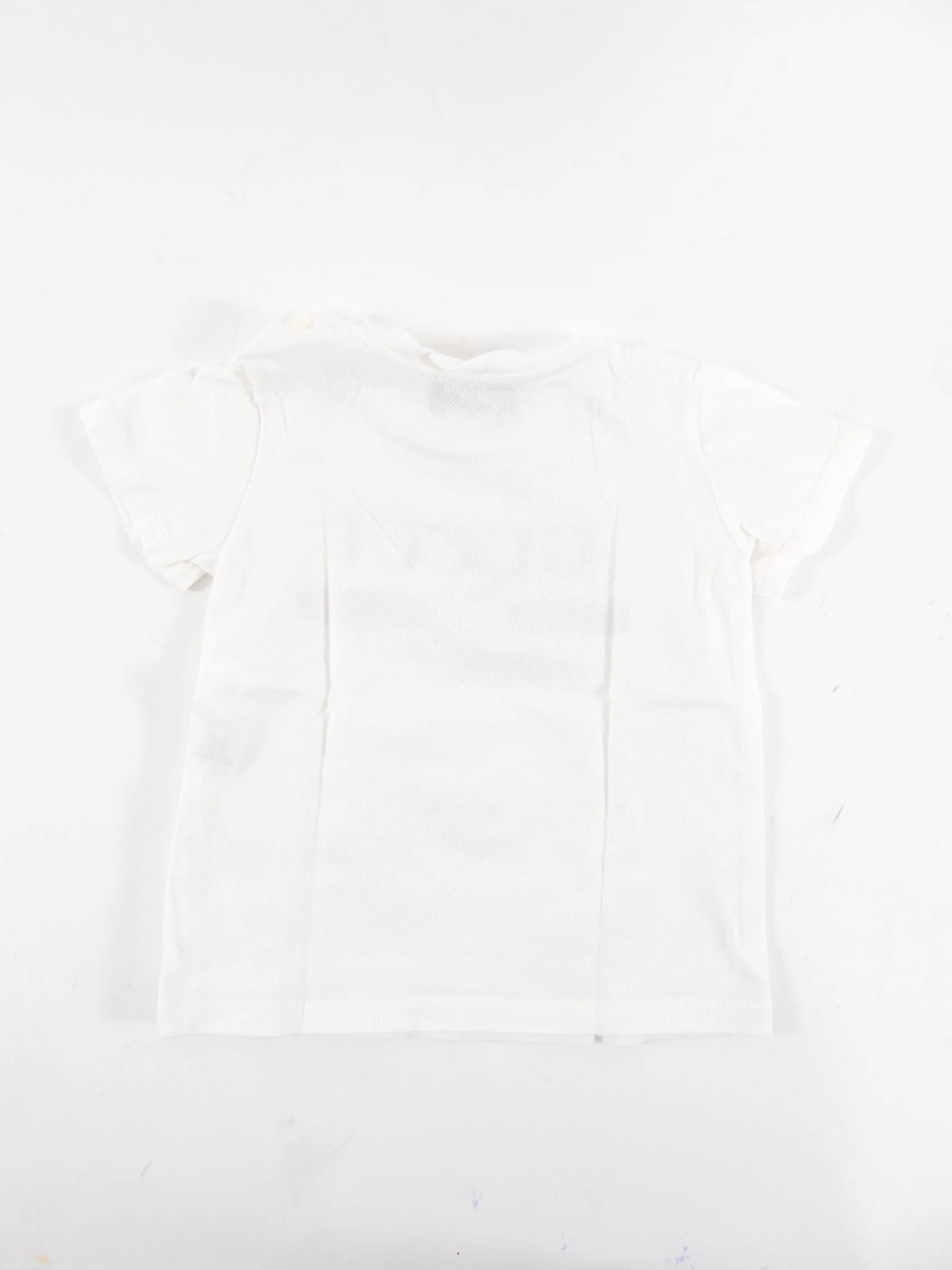 Gucci Baby White Logo Infant T Shirt - 12/18