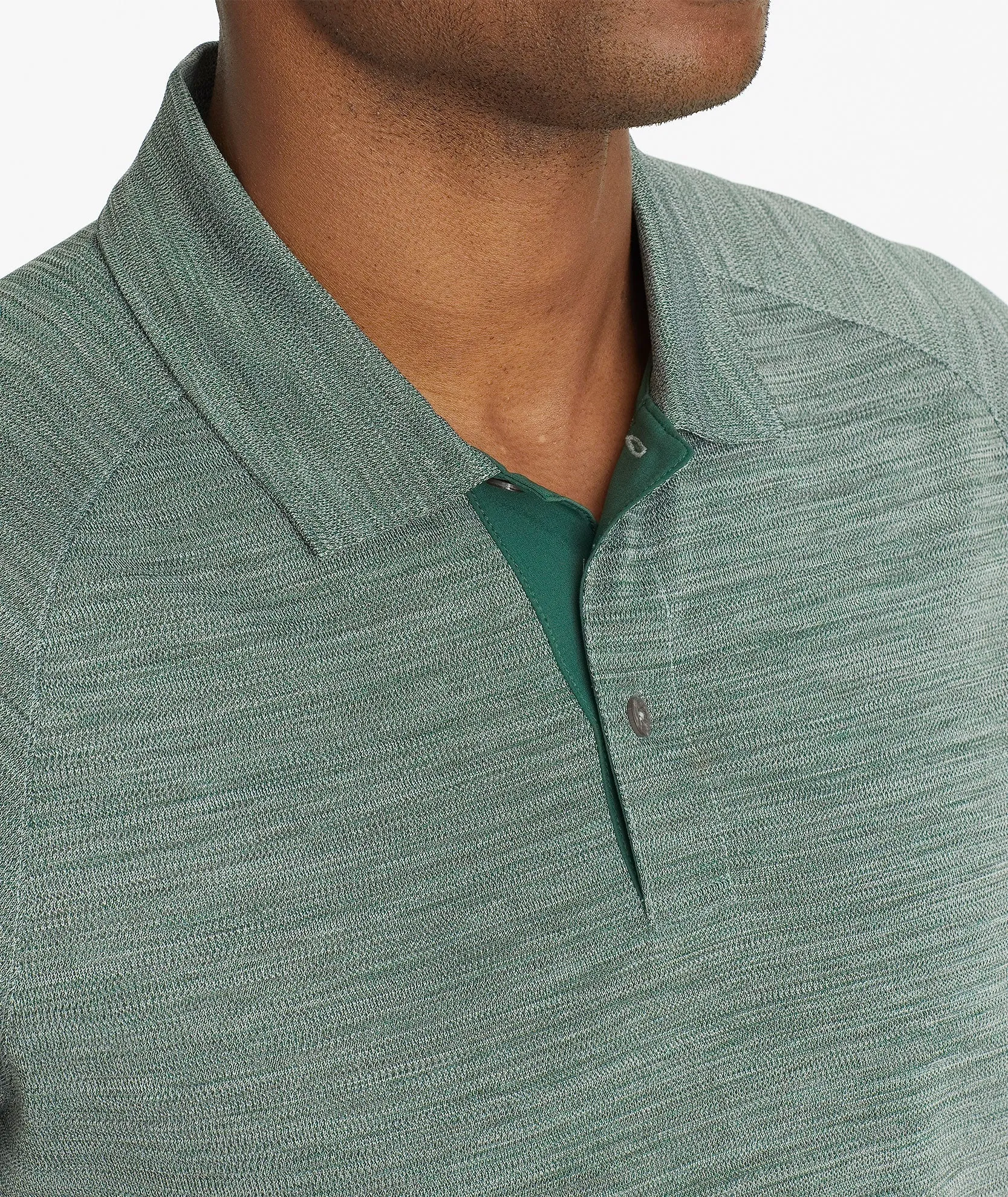 Heathered Performance Polo