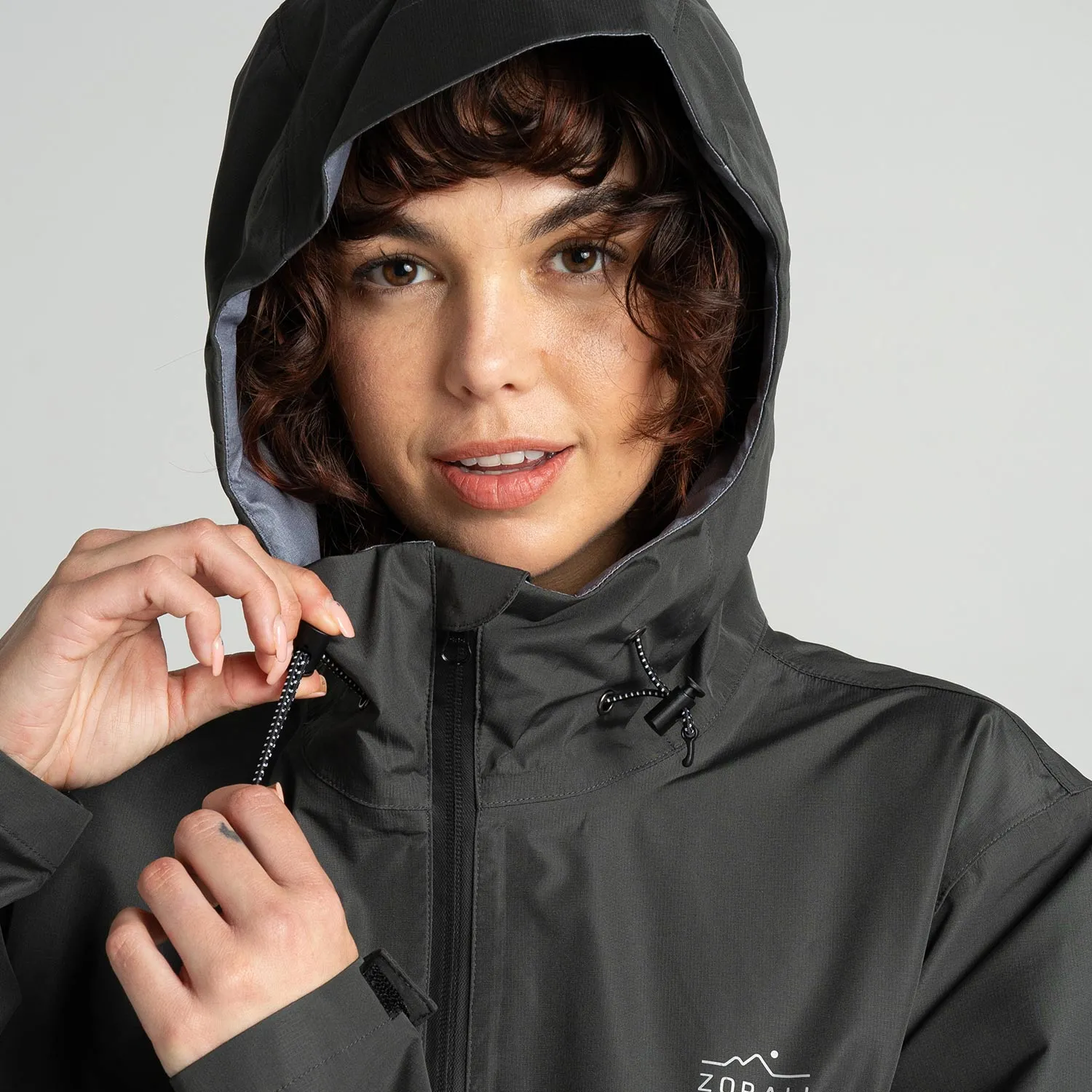 Horizon 3L Rain Jacket Charcoal