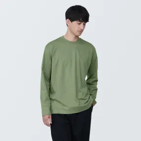 Jersey Crewneck Long Sleeve T-Shirt