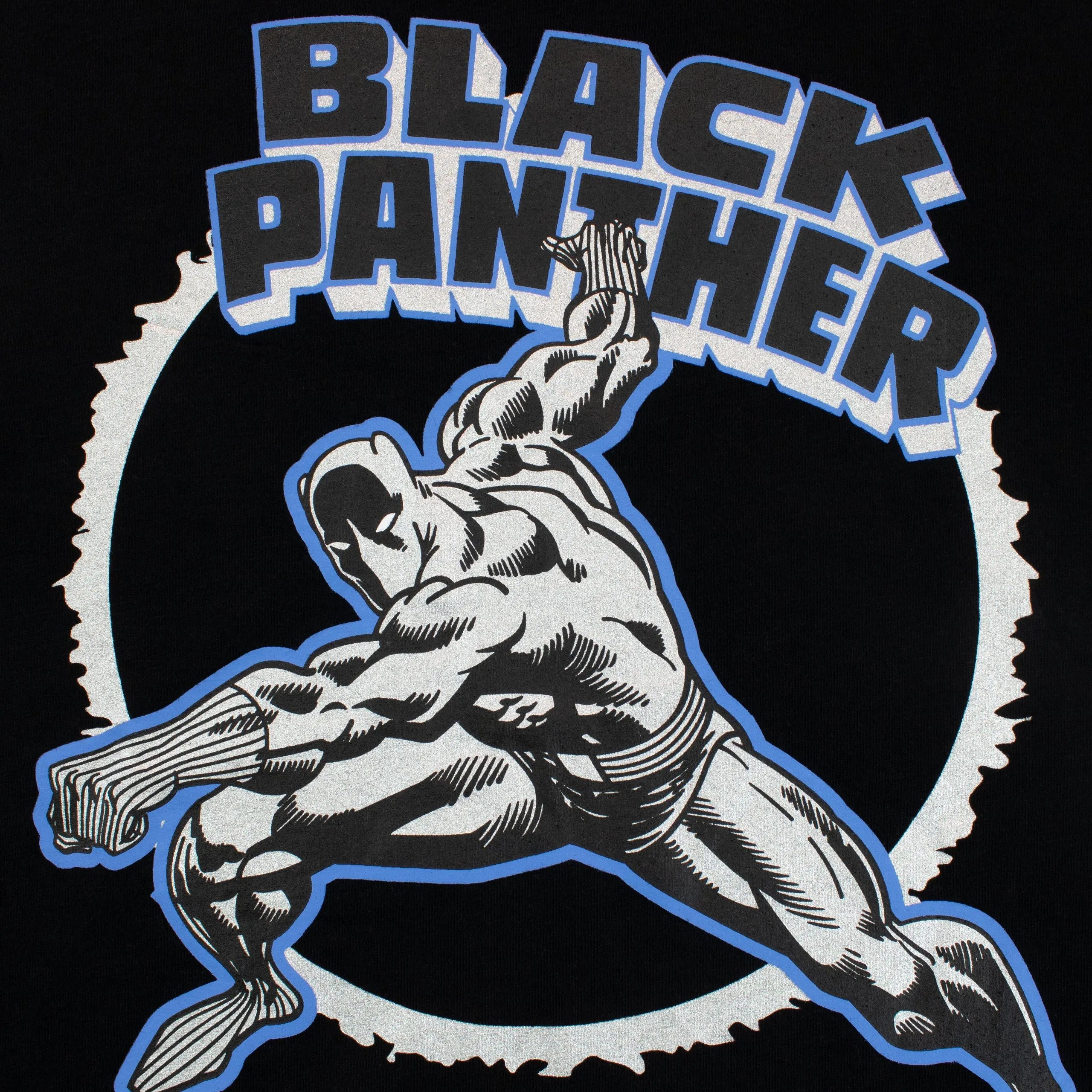 Kids Black Panther T-Shirt and Shorts Set