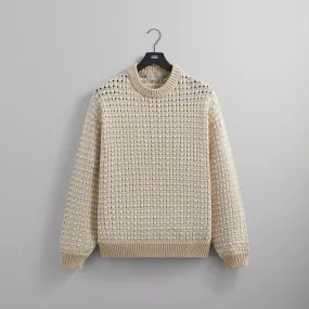 Kith Skip Stitch Saratoga Crewneck - Manuscript