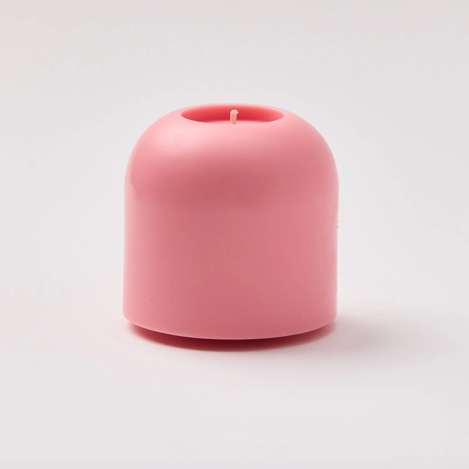 Large Dome Candle - Pink