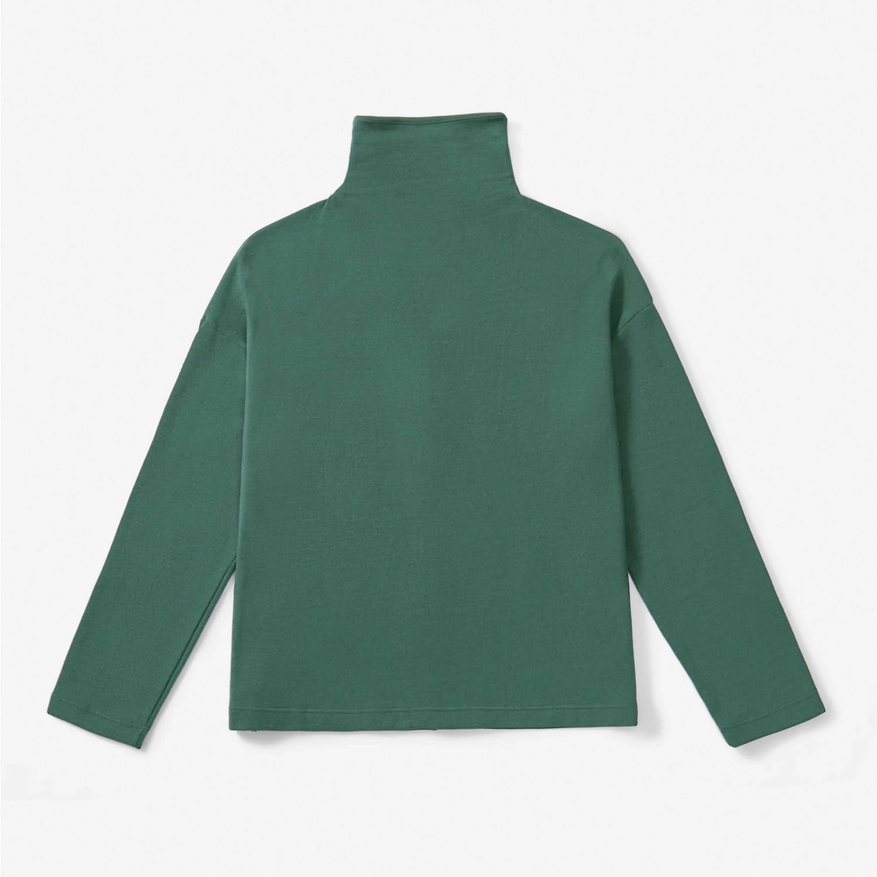 Loft Mock Neck Long Sleeve Top