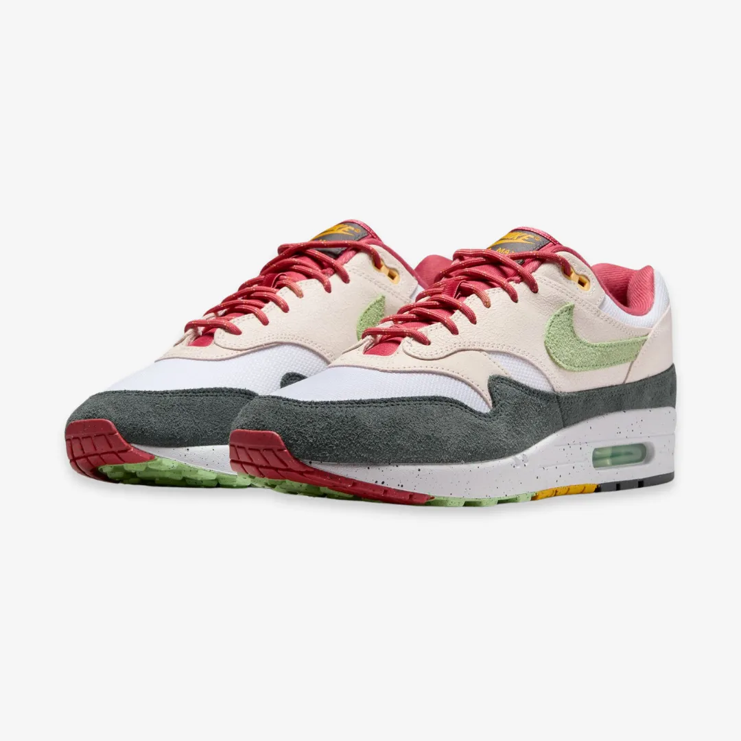 mens nike air max 1 (light soft pink/vapor green)