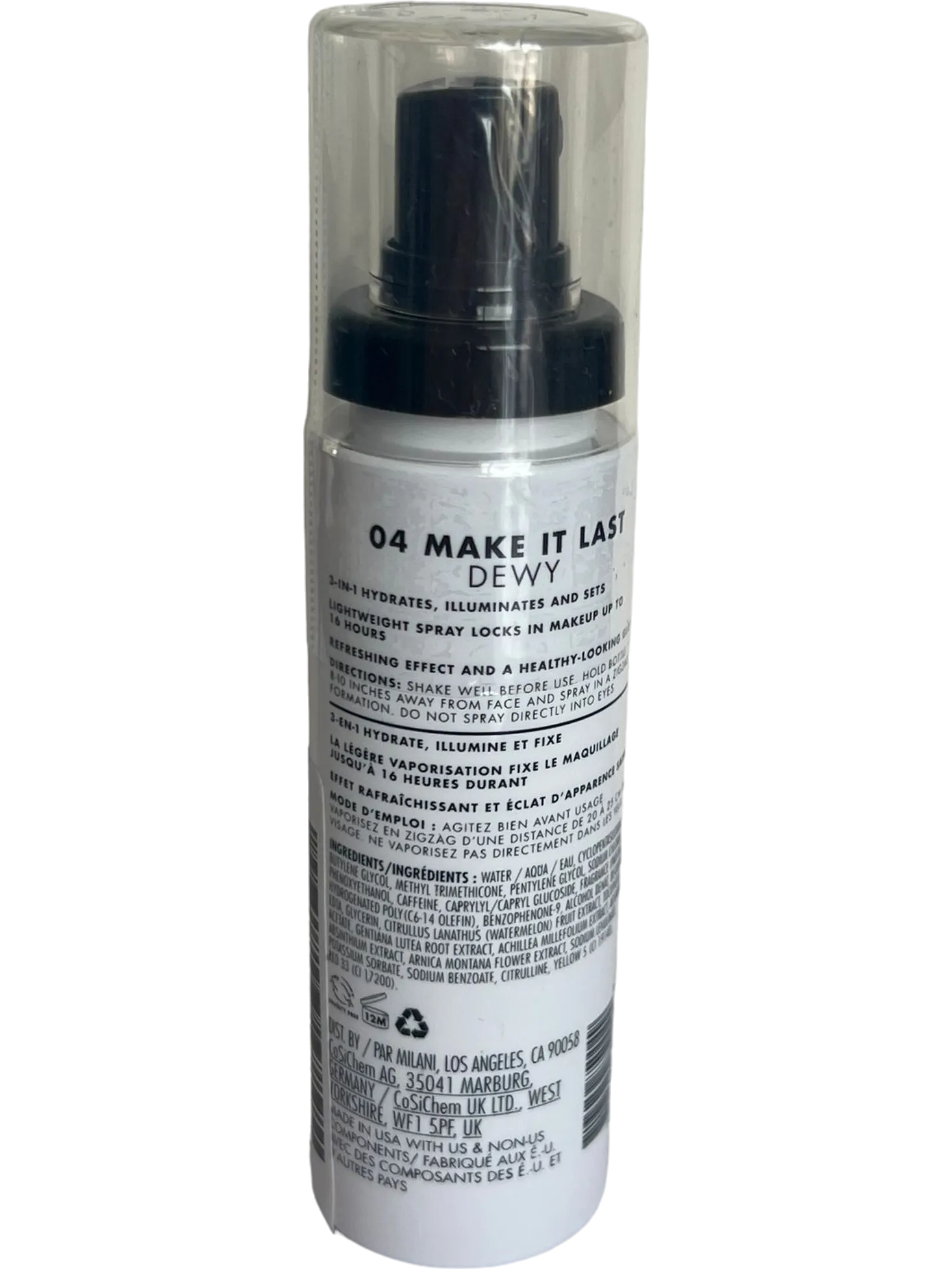 Milani Make It Dewy 3-in-1 Setting Spray