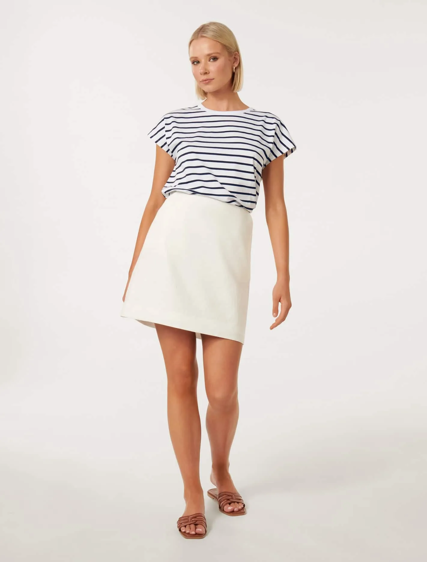 Myah Linen Mini Skirt