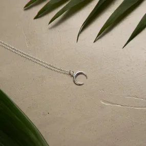 Necklace "Moon" 925 Silver