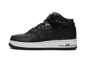 Nike Air Force 1 Mid X Stüssy "Black White"