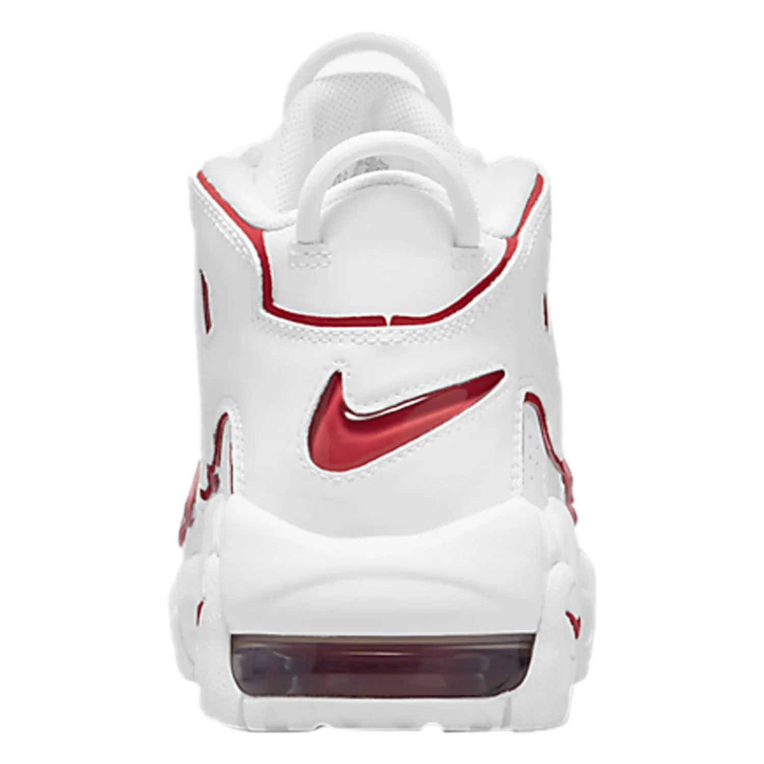 Nike Air More Uptempo White Varsity Red Outline (2018/2021) (GS)