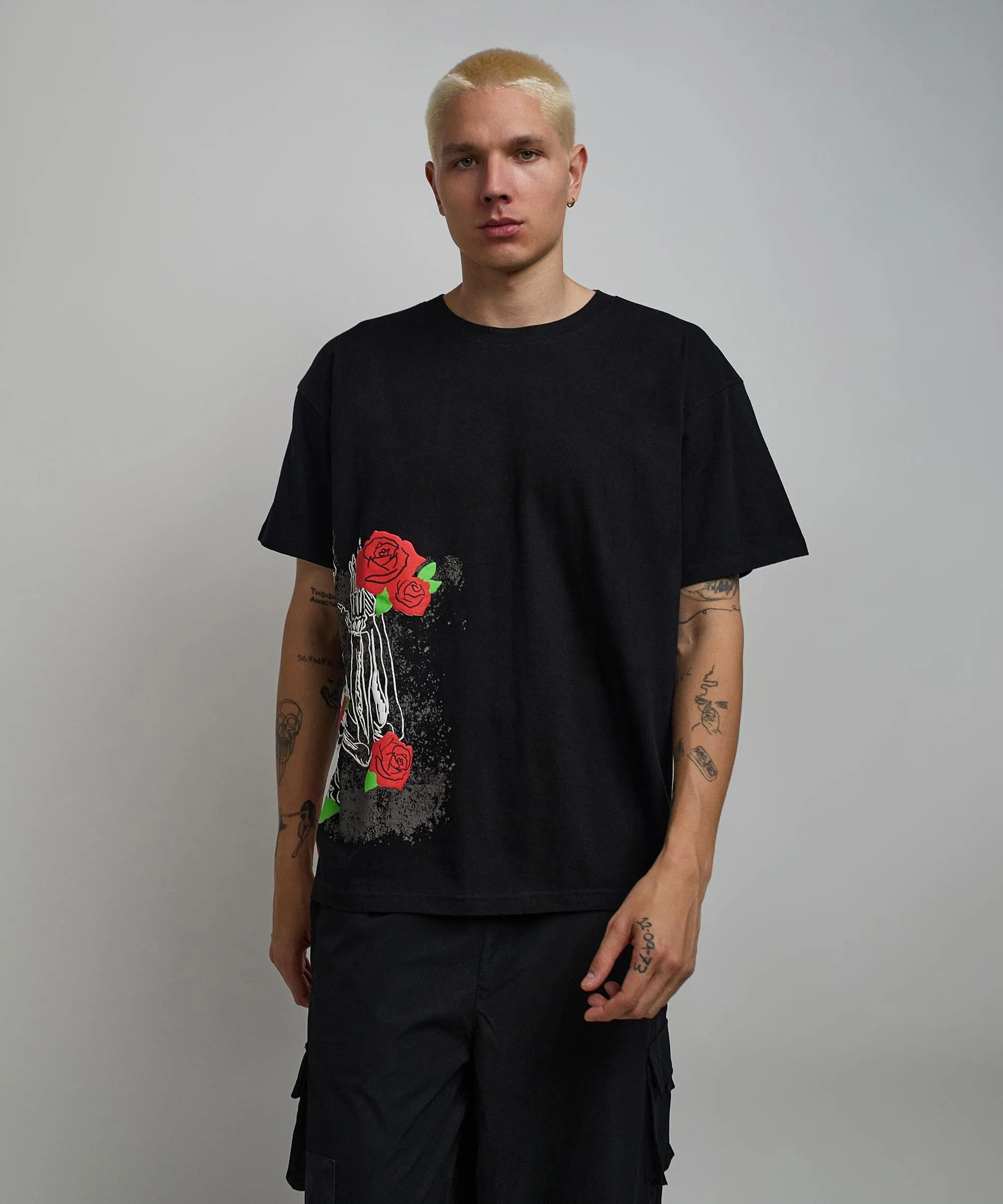 No Love Lost Short Sleeve Tee - Black