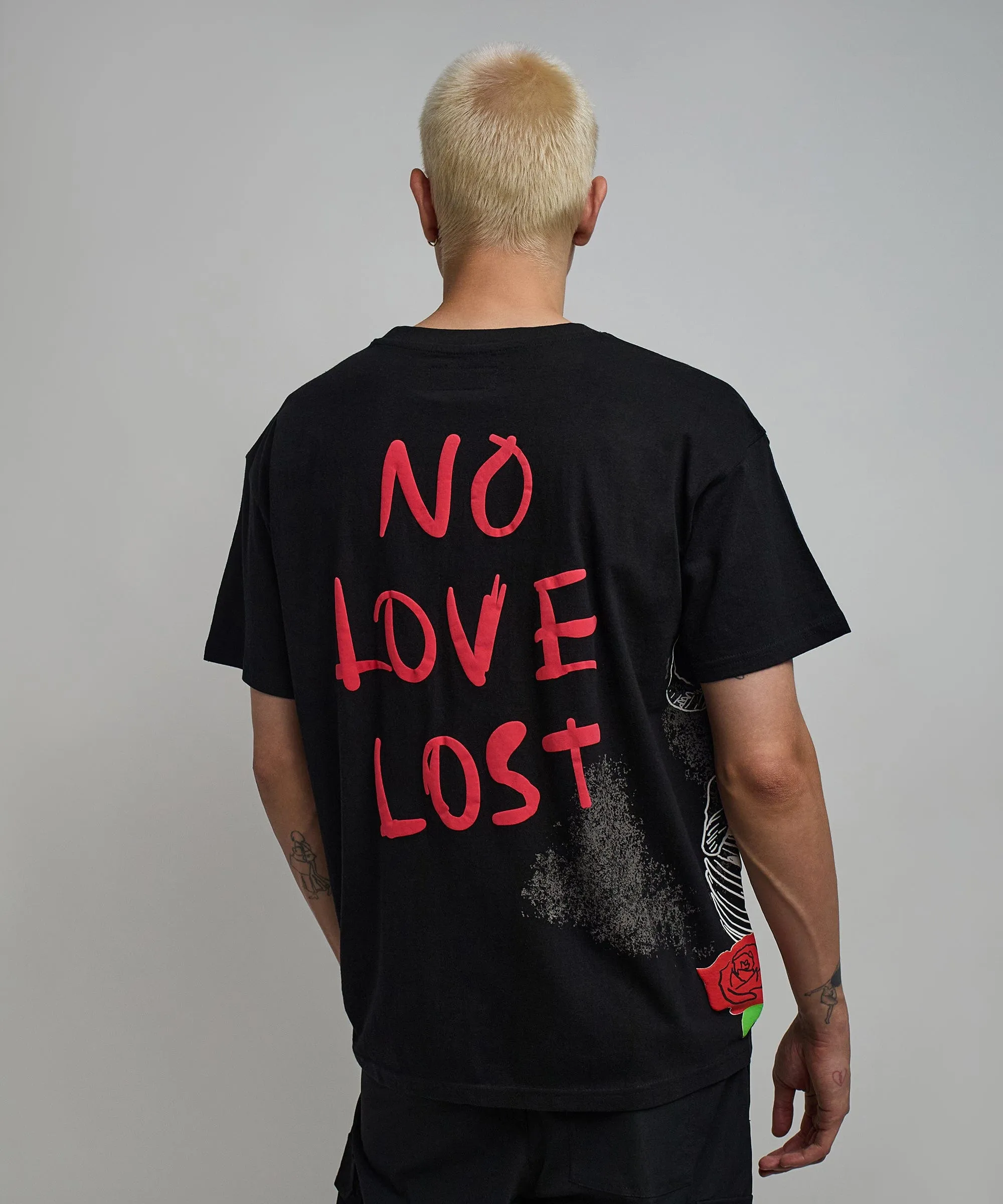 No Love Lost Short Sleeve Tee - Black