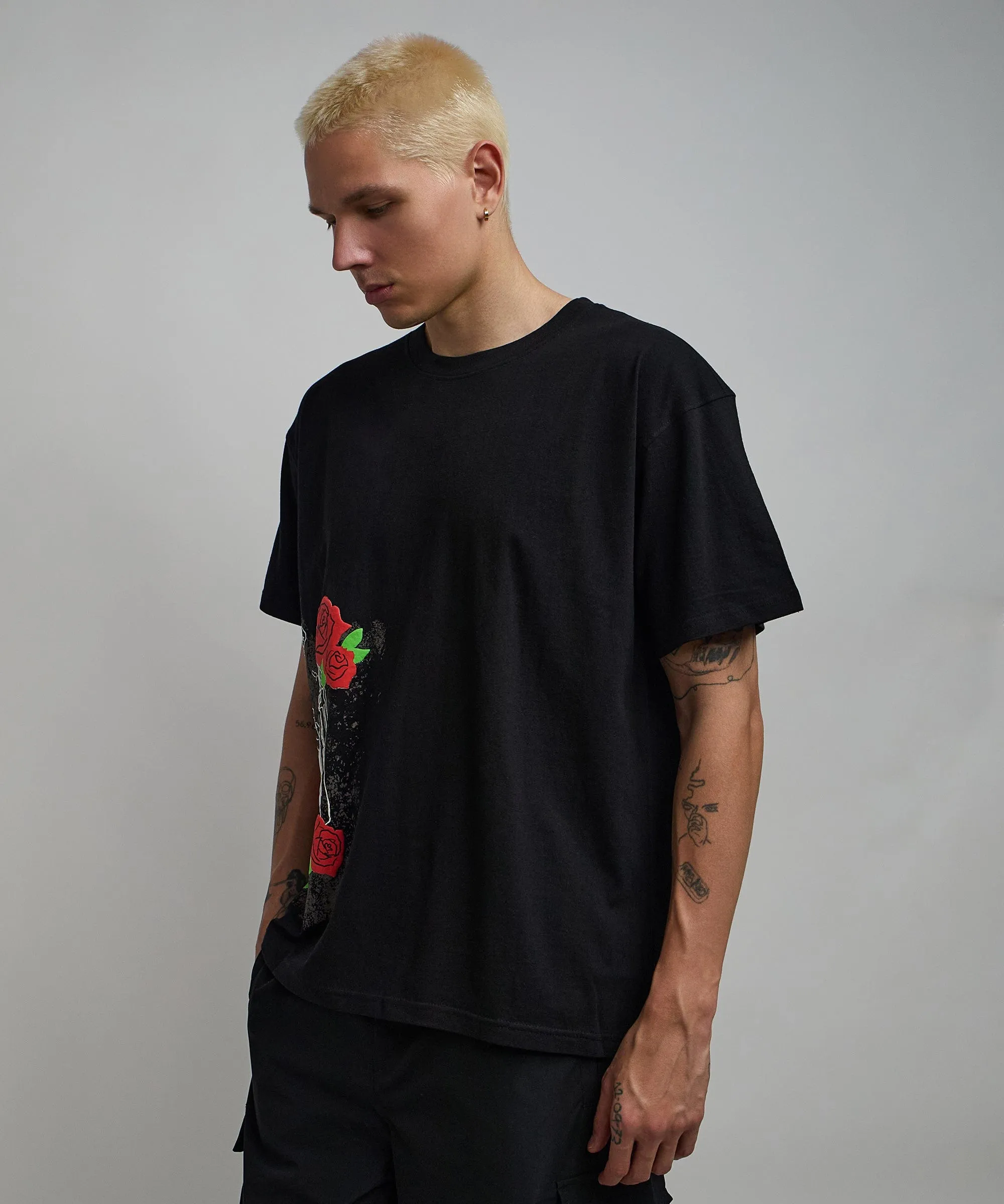 No Love Lost Short Sleeve Tee - Black