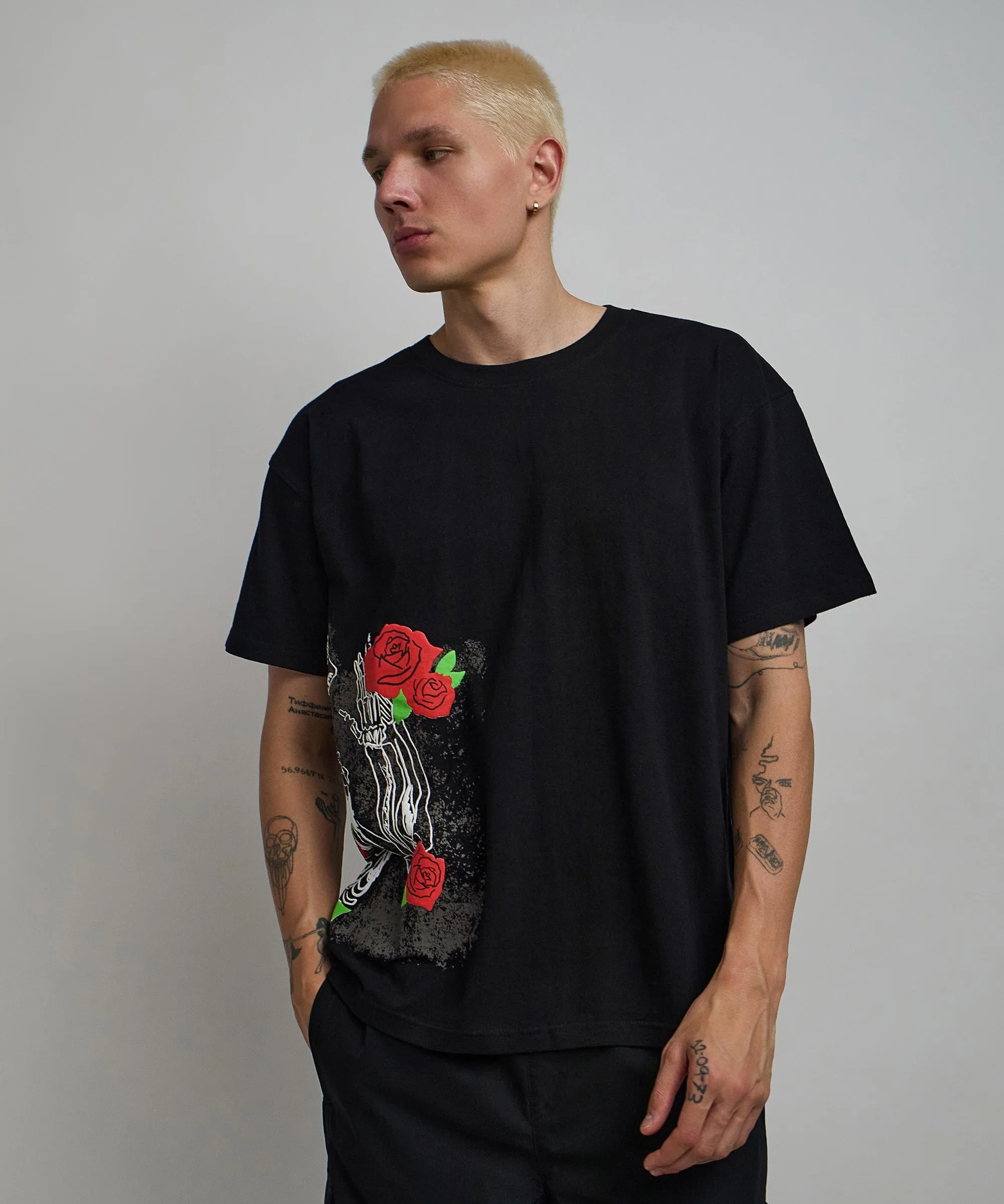 No Love Lost Short Sleeve Tee - Black