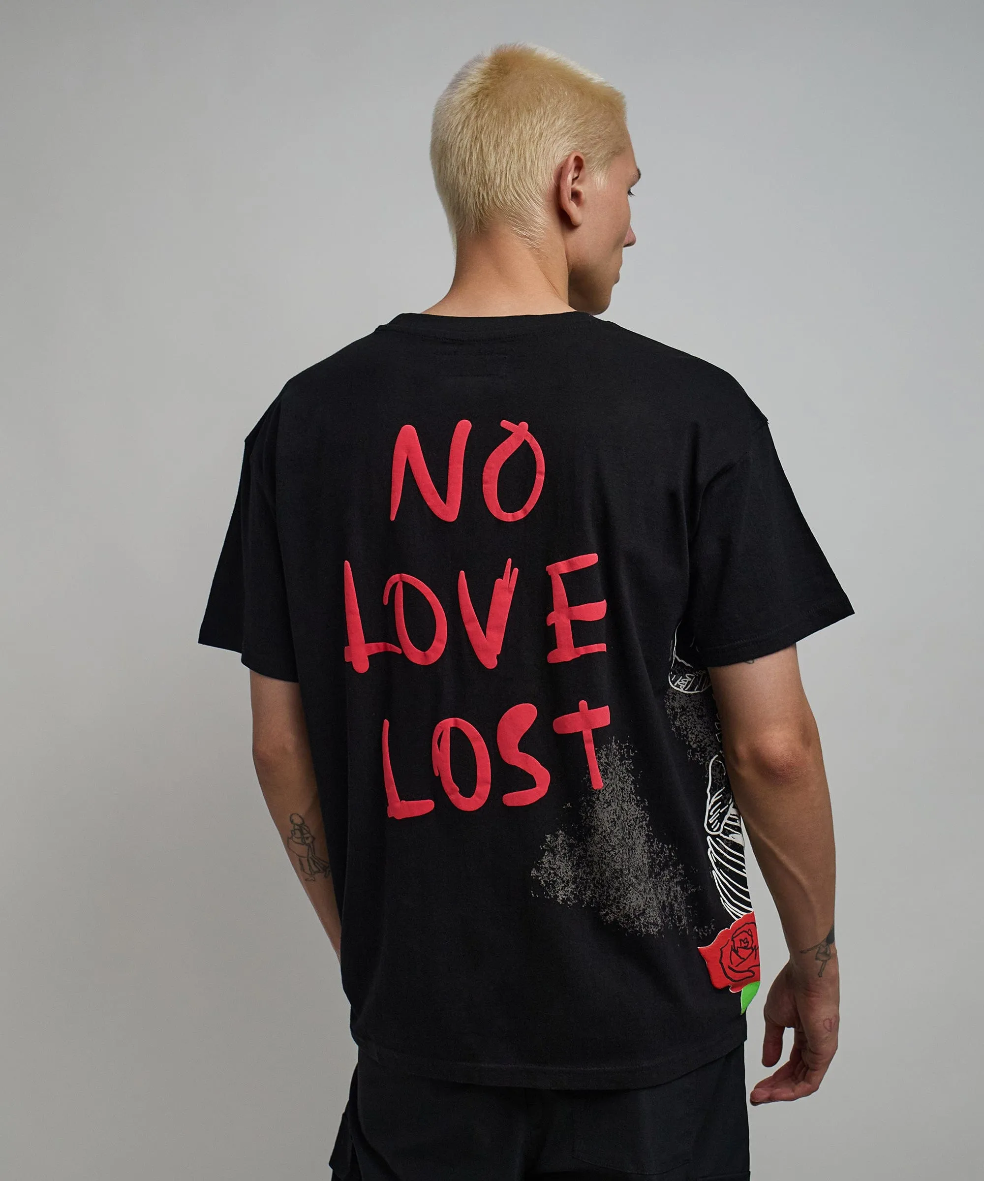 No Love Lost Short Sleeve Tee - Black