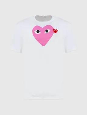 PINK/RED HEART TEE