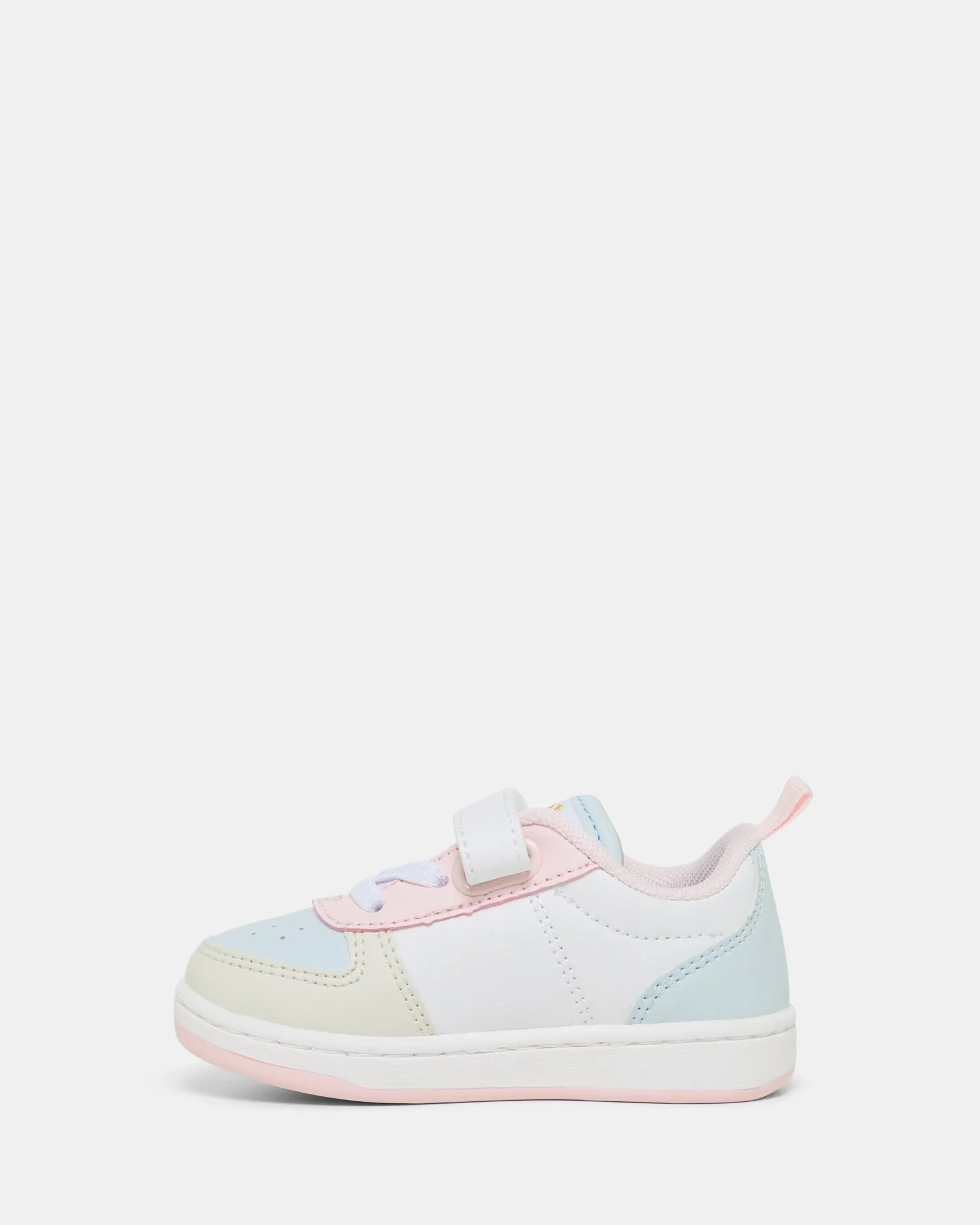 Polo Court II Pre-School Infant White/Pink/Blue/Yellow