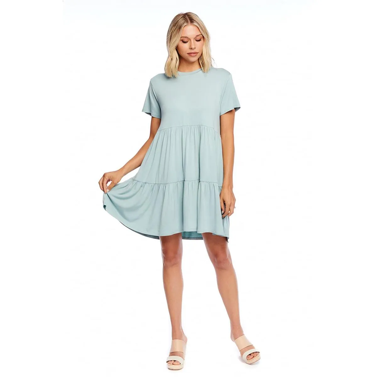 Poncey Dress Seafoam - Small