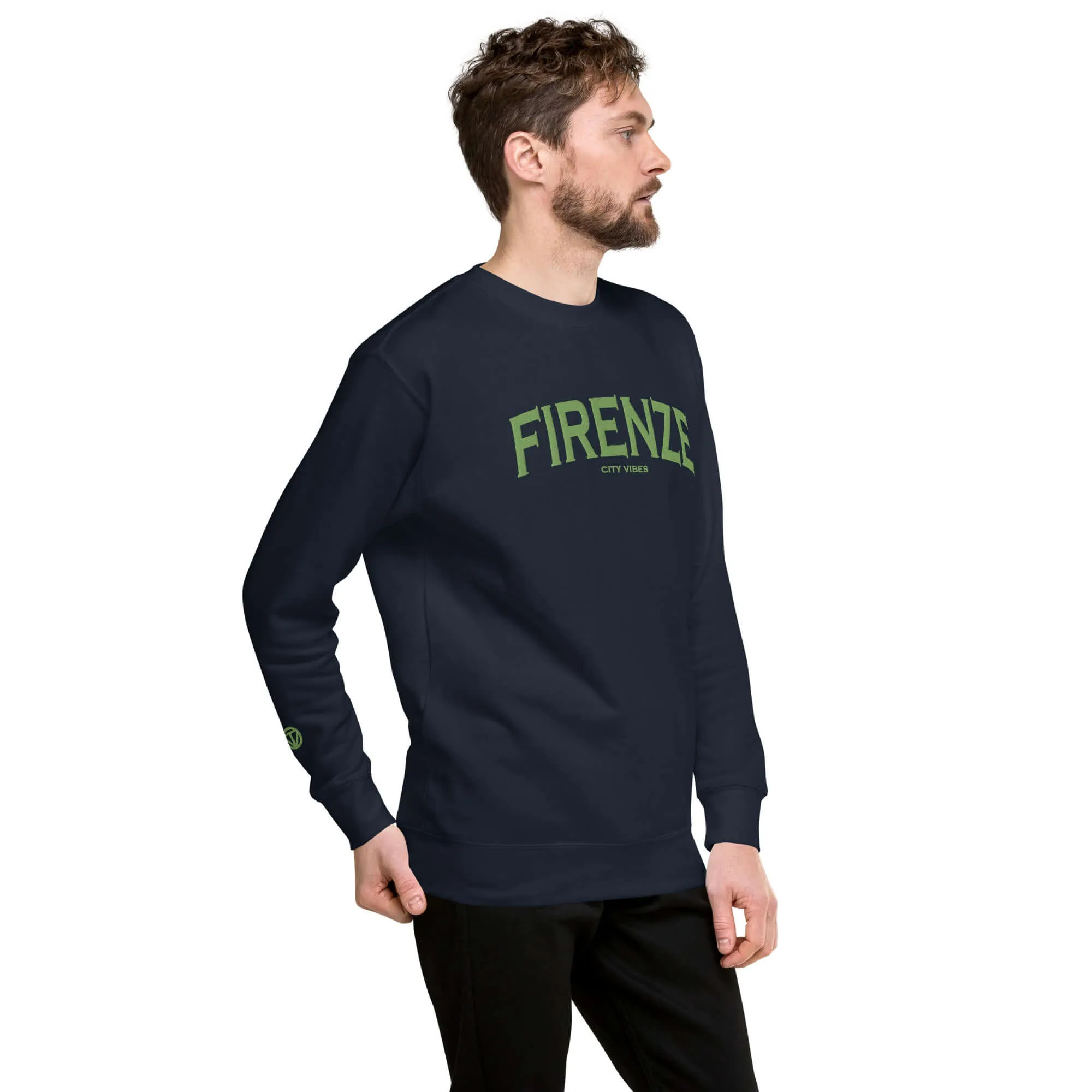 Premium Sweatshirt FIRENZE (Blau/Grün)