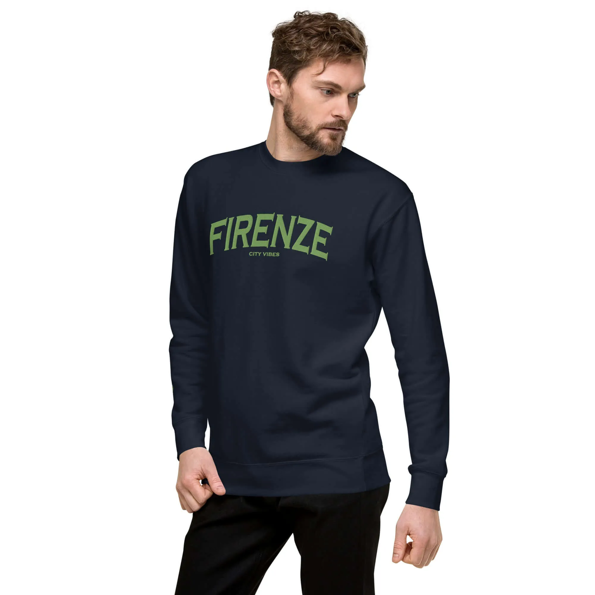 Premium Sweatshirt FIRENZE (Blau/Grün)