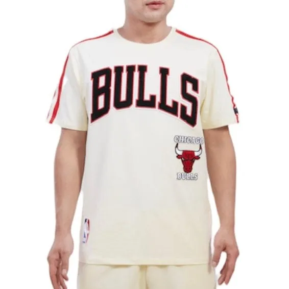 Pro Standard Chicago Bulls Retro Classic Striped Tee (Eggshell/Black) BCB156010