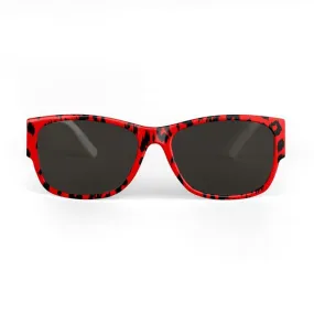 Red Leopard Sunglasses