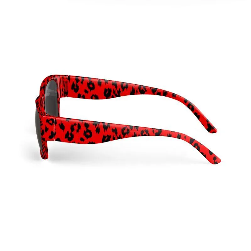 Red Leopard Sunglasses