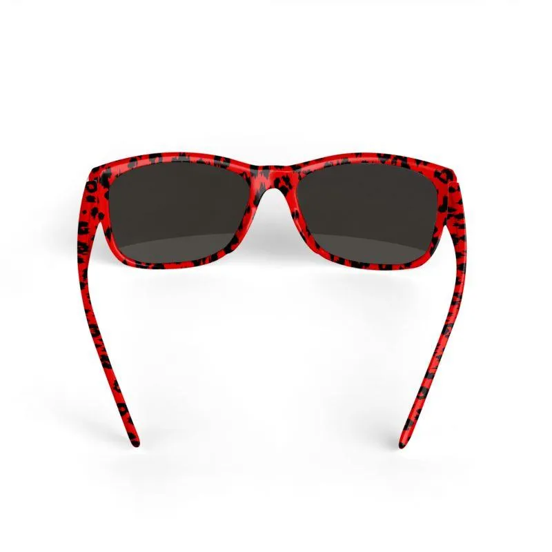 Red Leopard Sunglasses