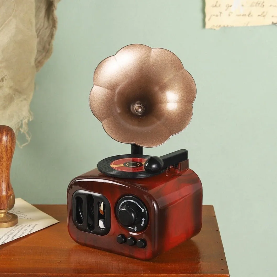 Retro Gramophone Music Box