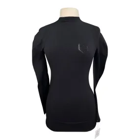 Samshield 'Alicia' Seamless Mockneck in Black - Women's M/L