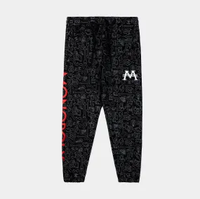 SP x Monopoly Logo Joggers Mens Pants (Black/Red)